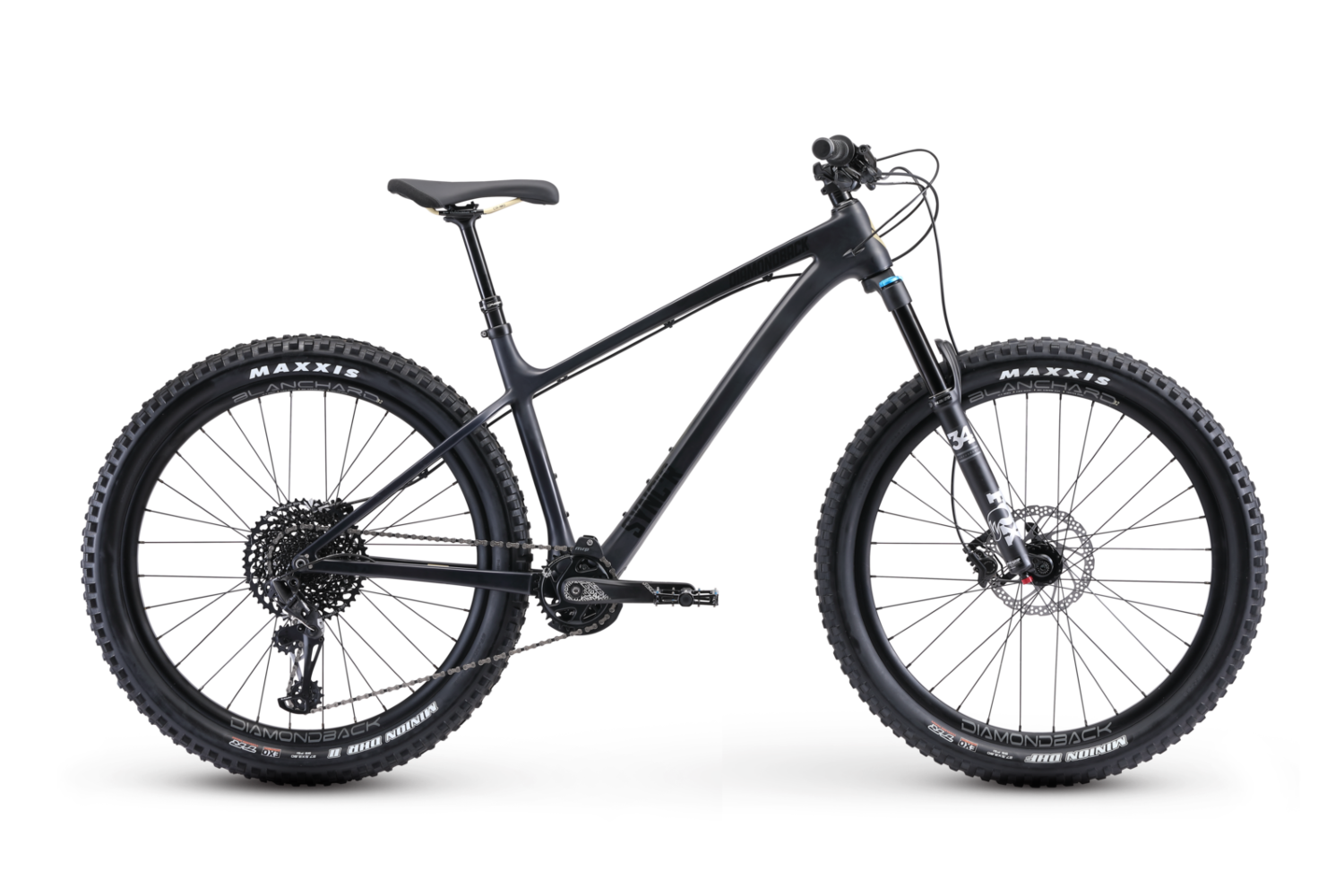 black next mountain bike