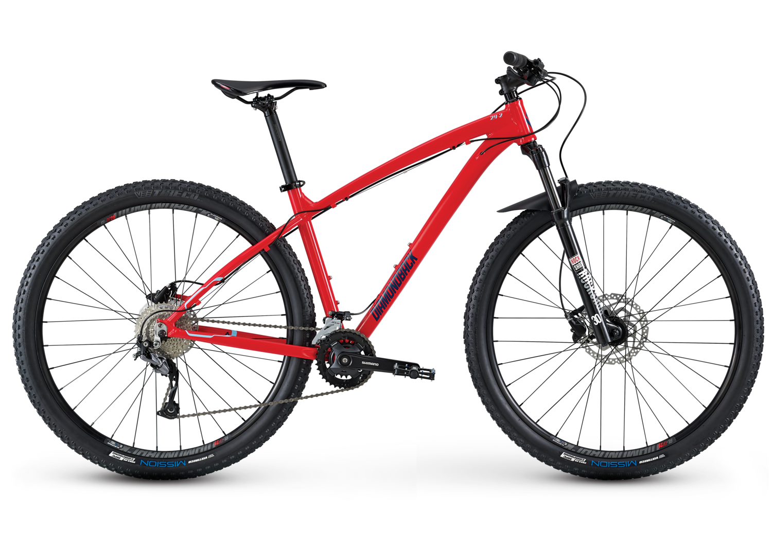 red diamondback mountain bike