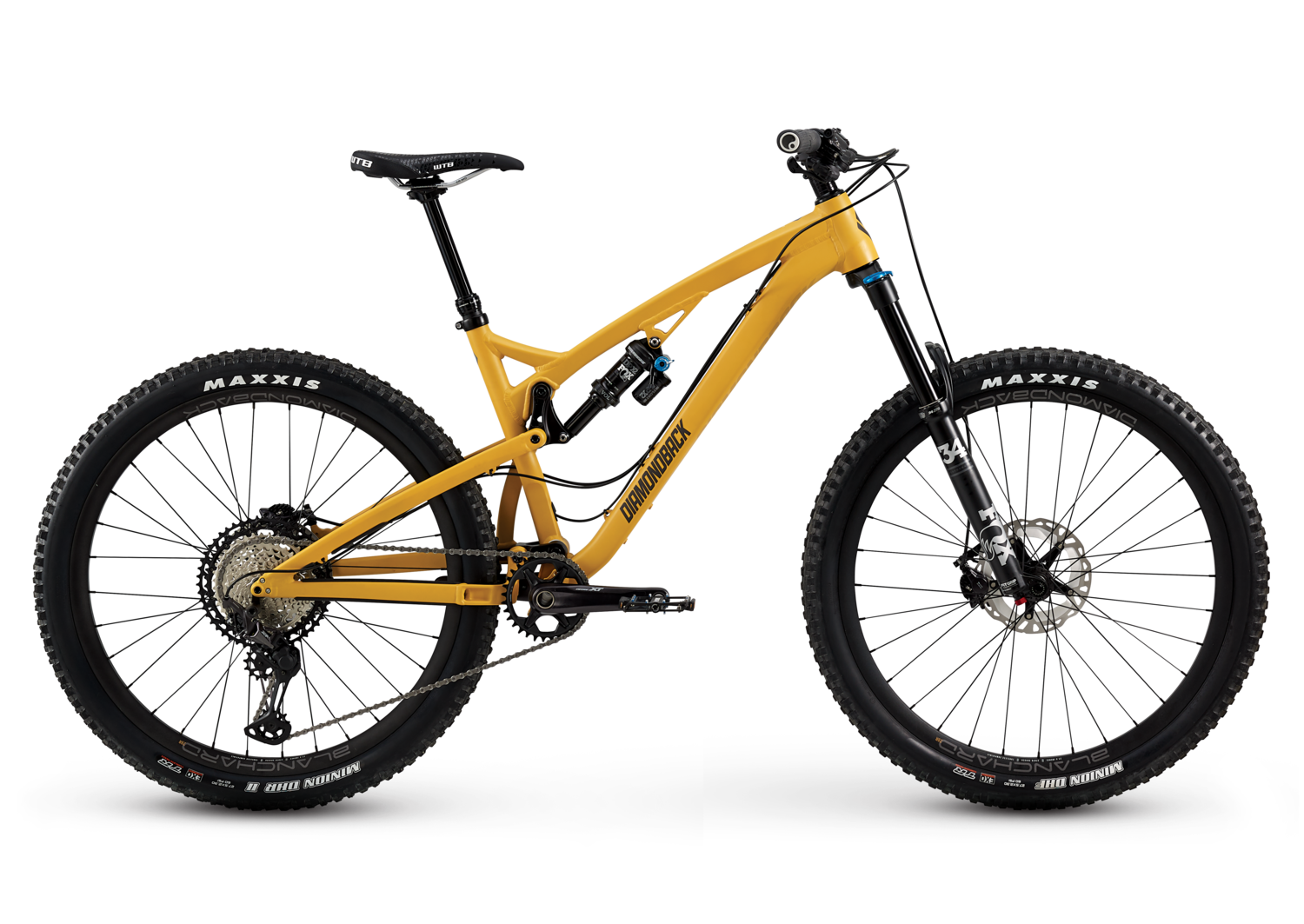 yellow diamondback bike